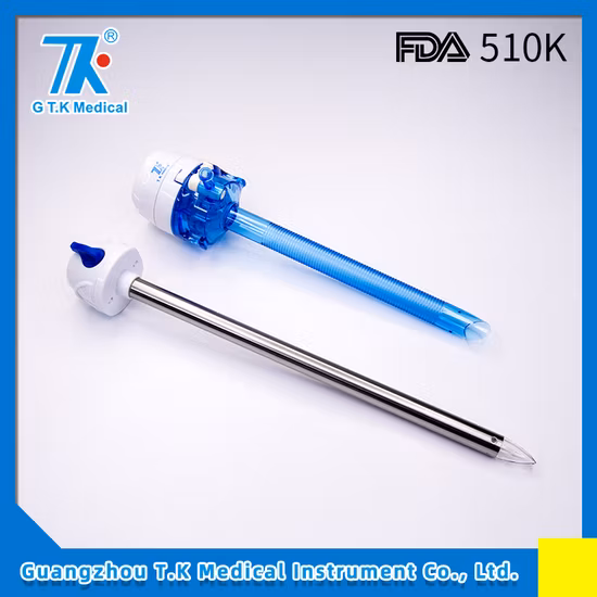 CE ISO13485 を備えた外科器具腹腔鏡ブレードレス光学トロカール